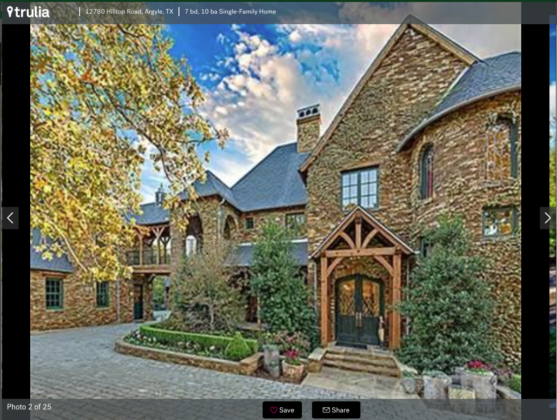 House on the hill トート　Argyle What's that hidden in the hills of Denton County? Toyota's getaway