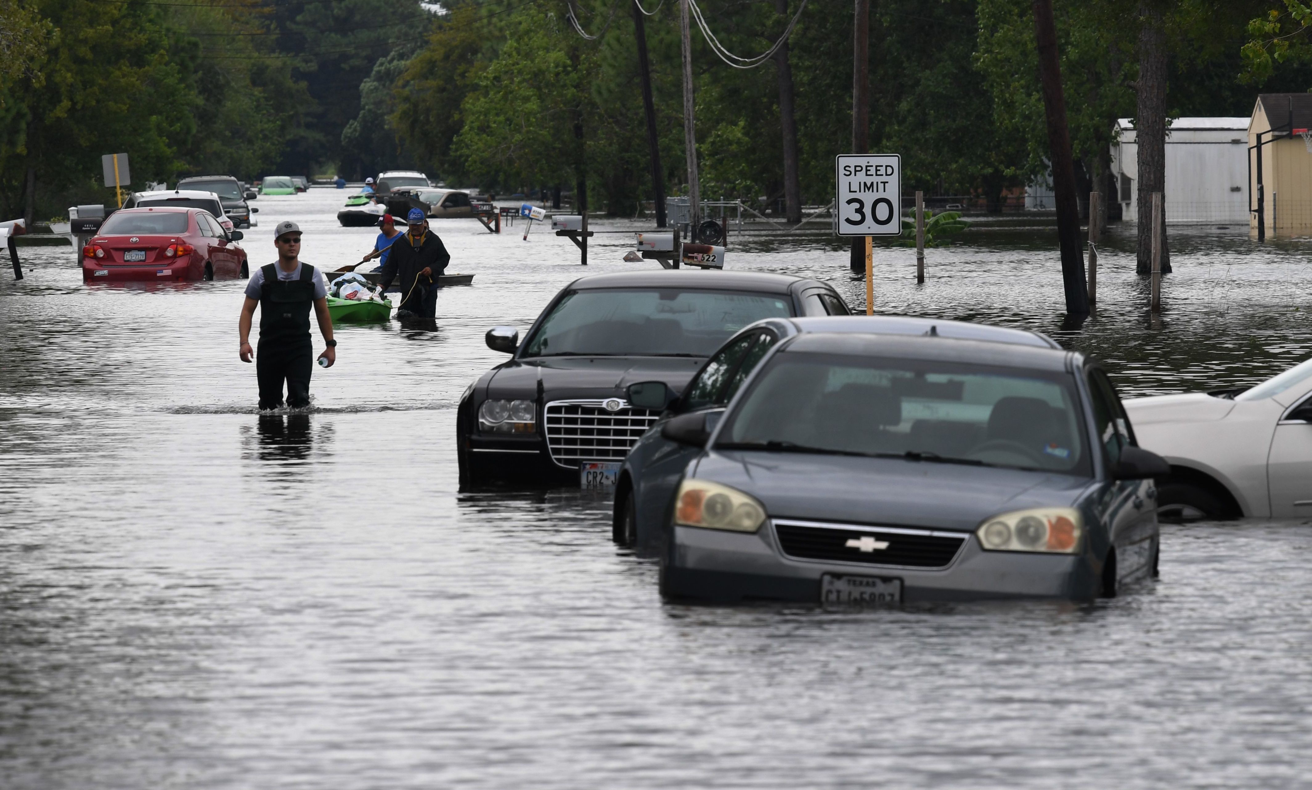 Alertan por venta ilegal de autos inundados durante los huracanes