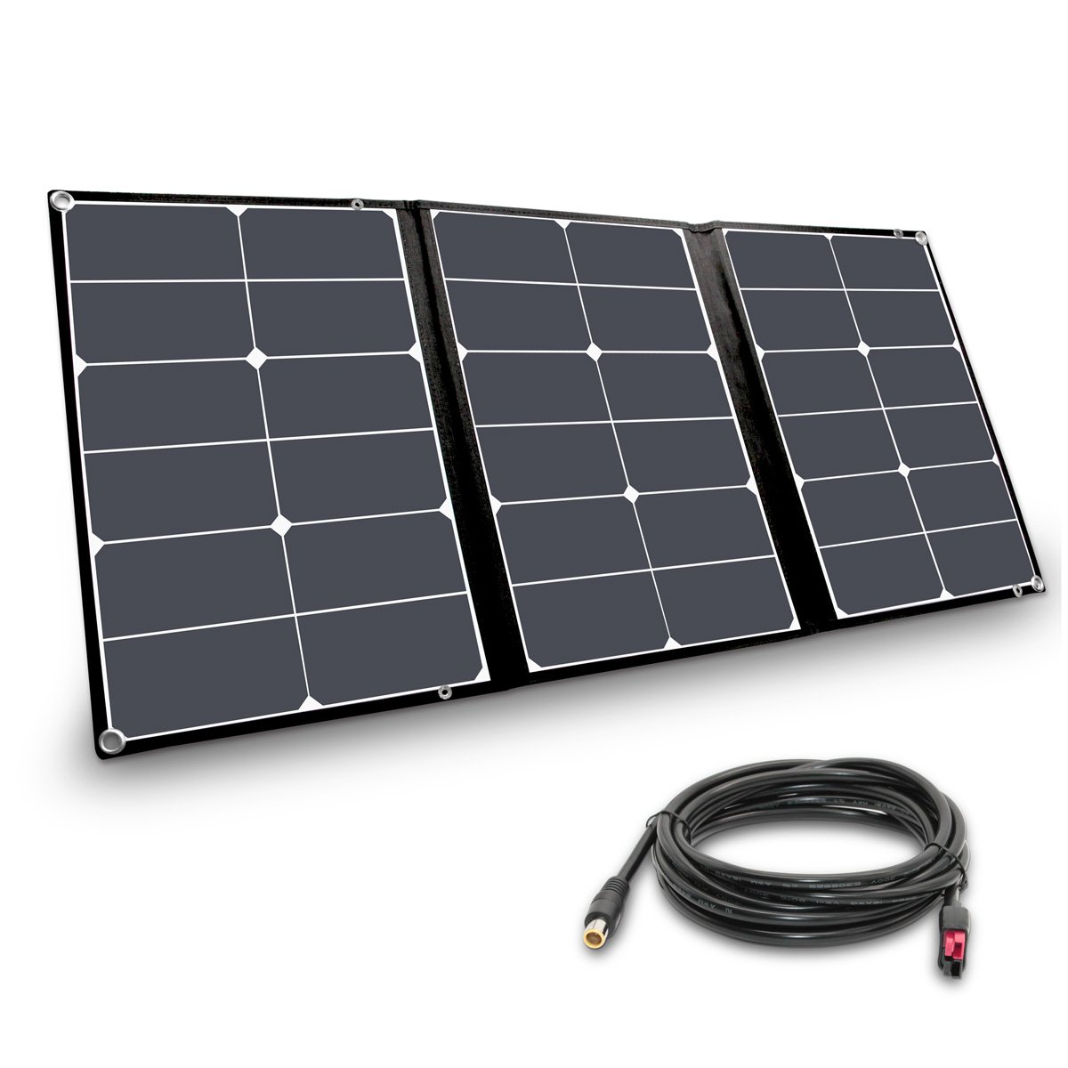Power station and solar panel can keep power flowing when the
